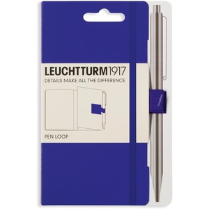 image:imageLEUCHTTURM1917 Self Adhesive Pen Loop Elastic Pen Holder Pacific GreenPurple