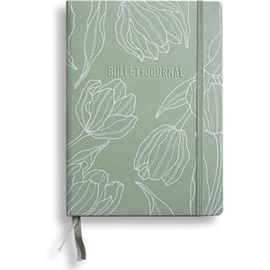 image:imageLEUCHTTURM1917 The Official Bullet Journal Artists Edition Notebook  Notebook Built for BuJo Medium A5 204 Pages of 120gsm Paper with Bujo Pocket Guide Sage