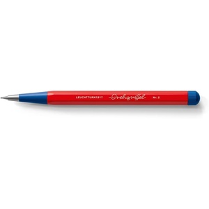 image:imageLEUCHTTURM1917  Bauhaus Special Edition  Drehgriffel Mechanical Pencil  Refillable Writing Stylus with 07 mm HB Graphite Lead RedRoyal BlueRedRoyal Blue