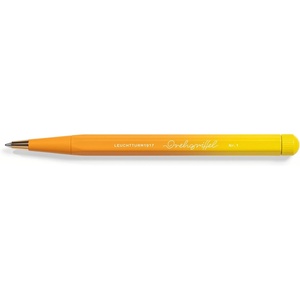 image:imageLEUCHTTURM1917  Drehgriffel Ballpoint Writing Pen Gradient Edition  Refillable Ballpoint Pen with Black Ink Port RedLilacRising SunLemon