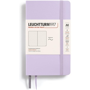 image:imageLEUCHTTURM1917  Notebook Softcover Pocket A6123 Numbered Pages for Writing and Journaling Dotted LilacLilac