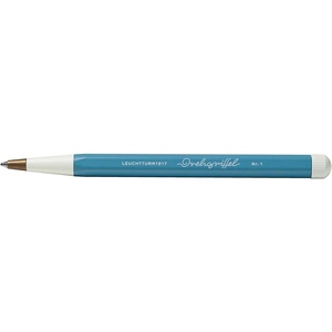 image:imageLEUCHTTURM1917 372218 Twist Pen No 1 Brass Aluminum Gel Pen with Black Ink Design AwardWinning Deep SeaNordic Blue