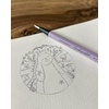 image:imageLEUCHTTURM1917  Drehgriffel Mechanical Pencil  Refillable Writing Stylus with 07 mm HB Graphite Lead Fox RedLilac