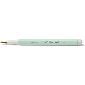 image:imageLEUCHTTURM1917  Drehgriffel Writing Pen Port Red  Gel Pen with Black Ink IncludedMint Green